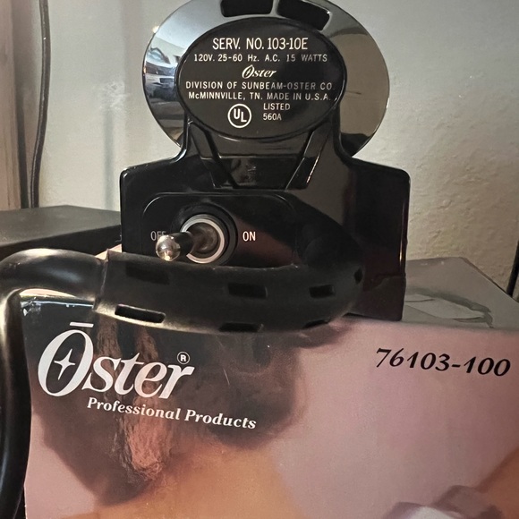 Oster Stim-U-Lax Chrome Housing Rubber Hand Pad Massager #76103-100 - used twice - Picture 7 of 9